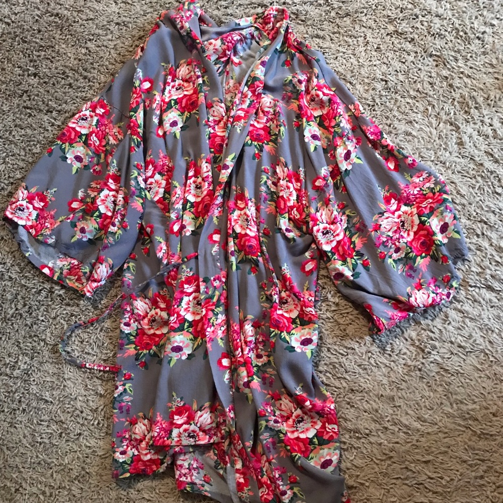 Floral Kimono